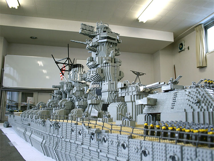 537 Lego Battleship Yamato Is Biggest Lego Ship Ever