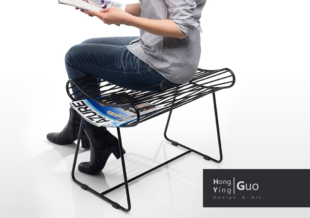 5o1 Pillow stool by Hong Ying Guo