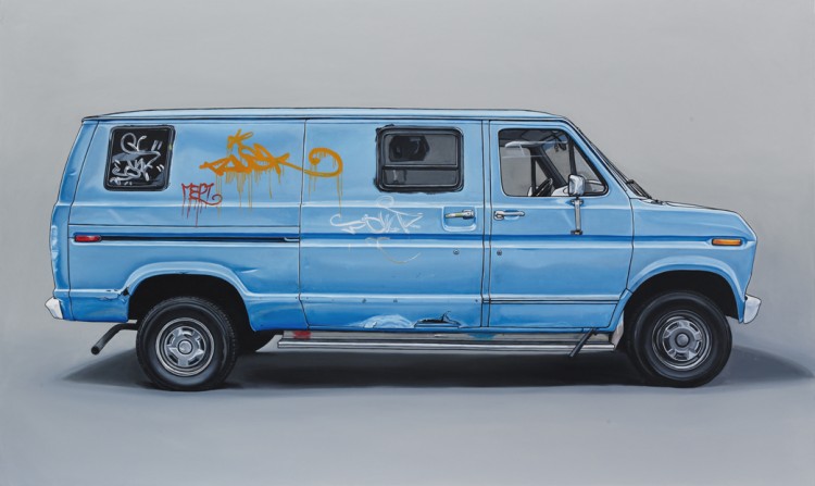 Oil Paintings of Retro Vehicles by Kevin Cyr 6 allen21 750x447 Oil Paintings of Retro Vehicles by Kevin Cyr