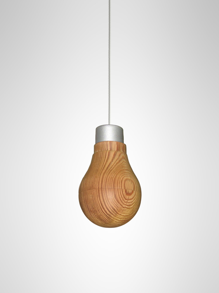 7 image01 Wooden Light Bulb by Fukusada Design