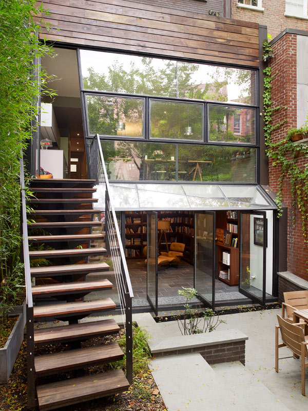 Chelsea Townhouse by Archi Tectonics 1 Modern Townhouse in Chelsea, New York