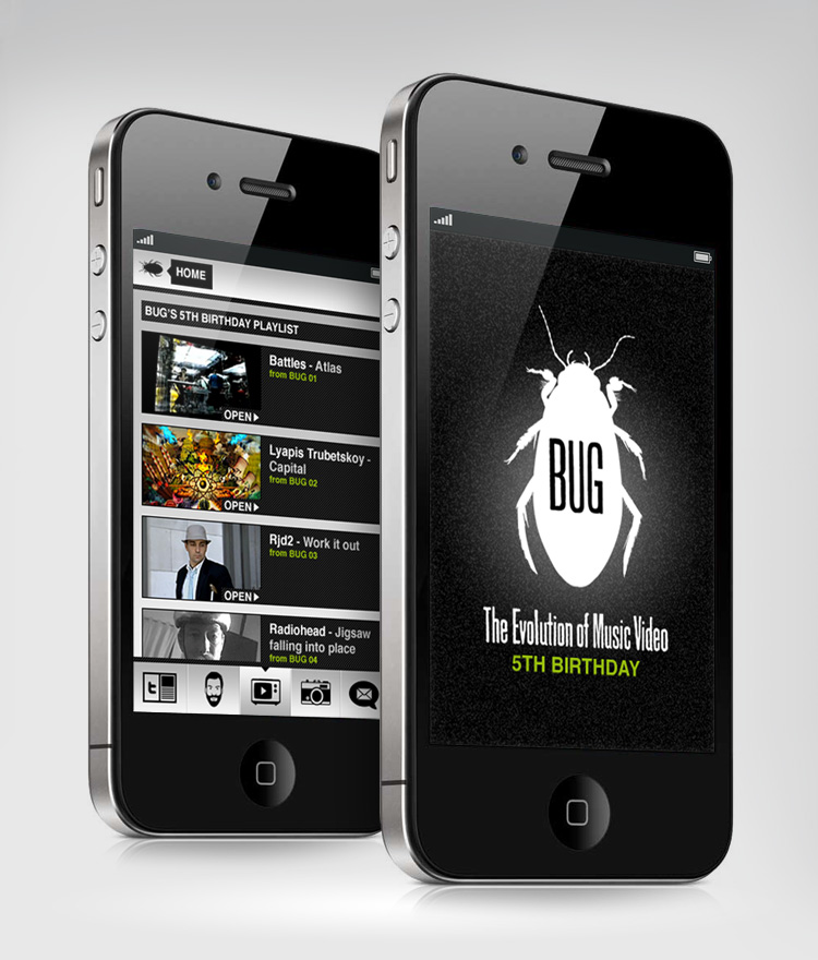 BUG Music Videos 5th Birthday app DYT BUG 021 BUG Music Videos 5th Birthday app
