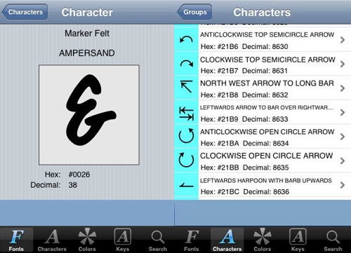 FontBrowser Best Font Apps for iPhone and iPad