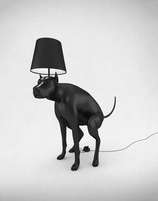 GoodBoy01 Pooping Dog Lamps by Whatshisname