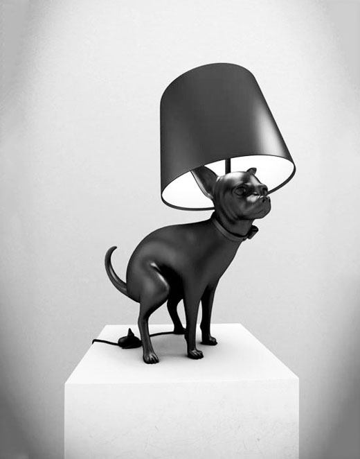 GoodPuppy01 Pooping Dog Lamps by Whatshisname