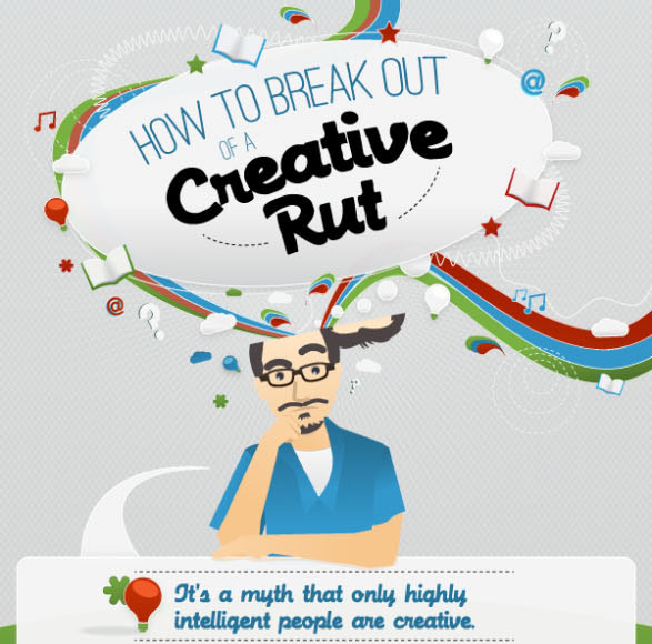 How to Break Out of a Creative Rut HowtoBreakOutofaCreativeRut 1 How to Break Out of a Creative Rut