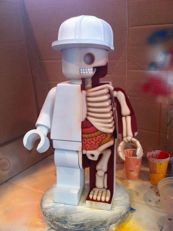 Lego Men dissected tryptic JF4 Lego Men dissected tryptic
