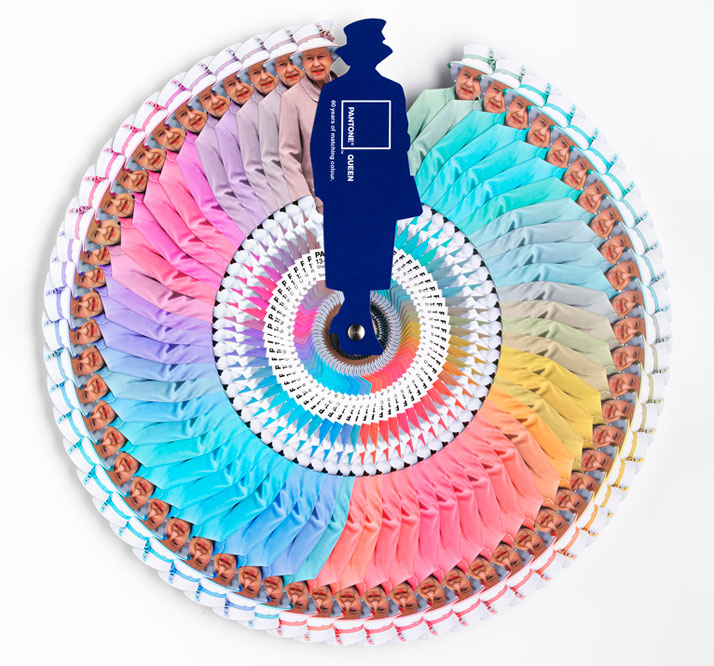 The Queen And The Pantone ! P1 The Queen And The Pantone !
