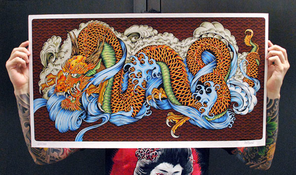 Tatsu 9 Skateboard Deck Artwork Pale Horse Tatsu 4 Tatsu 9 Skateboard Deck Artwork