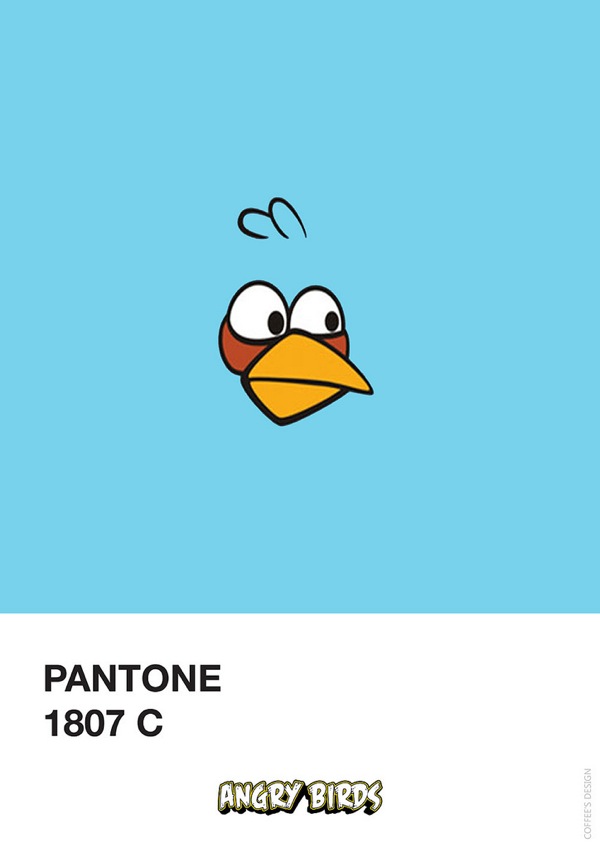Pantone Angry Birds Pantone Angry Birds Blue Pantone Angry Birds