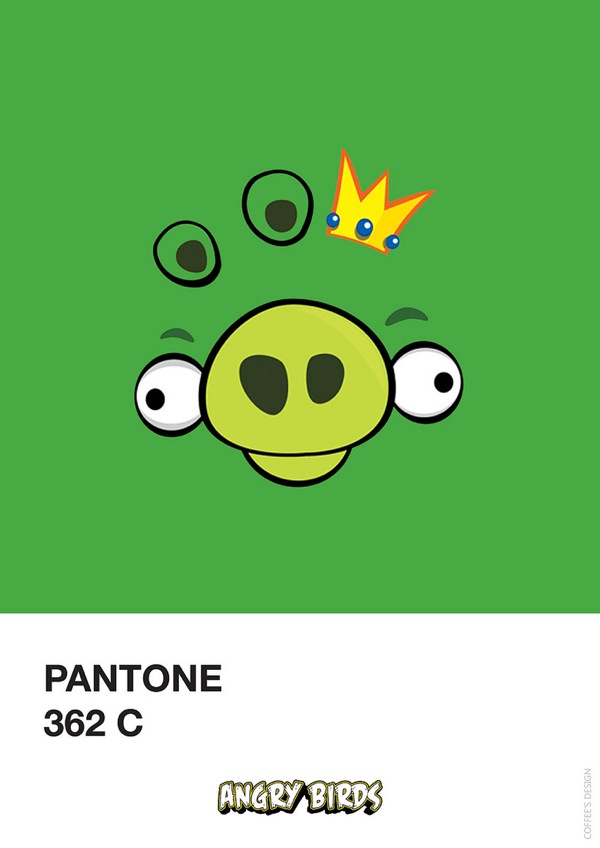 Pantone Angry Birds Pantone Angry Birds Green Pantone Angry Birds