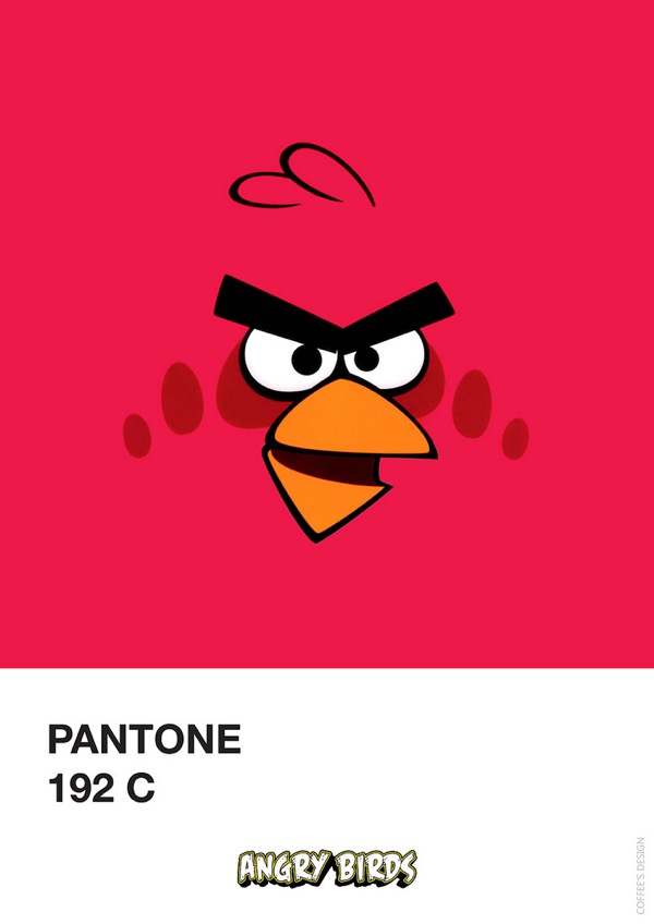 Pantone Angry Birds Pantone Angry Birds Red Pantone Angry Birds