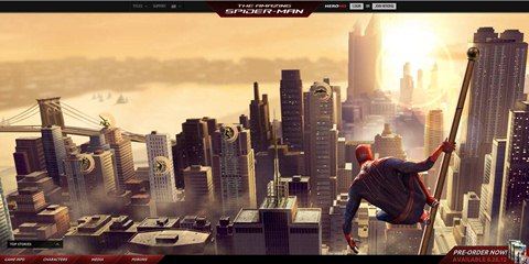 The Amazing Spider man 35 Best HTML5 Examples Vol.2