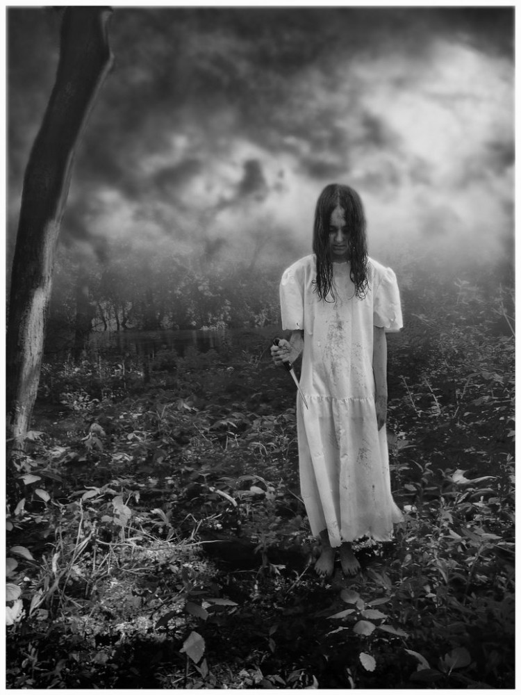 20 Fabulous Examples Dark Digital Art The Ring 3 No Fav For Life BW 750x1000 20 Fabulous Examples Dark Digital Art