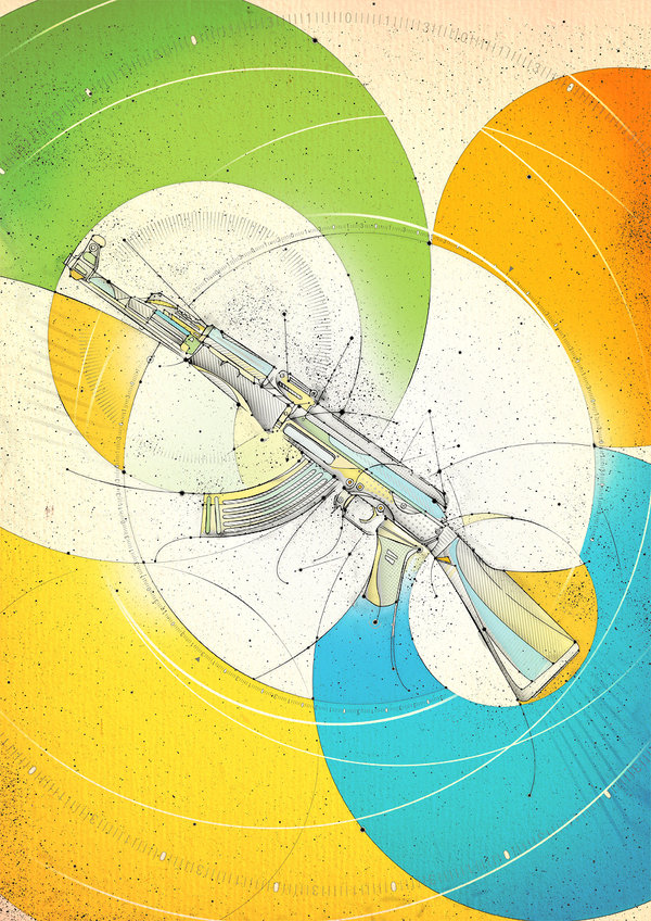 ak47   remix by beaucoupzero d2saf421 Stellar Freestyle Illustrations by Matei Apostolescu