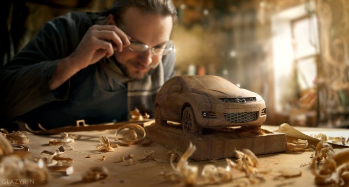 Unbelievably Awesome Print Advertising Examples awesome wooden mazda print advertisement example Unbelievably Awesome Print Advertising Examples