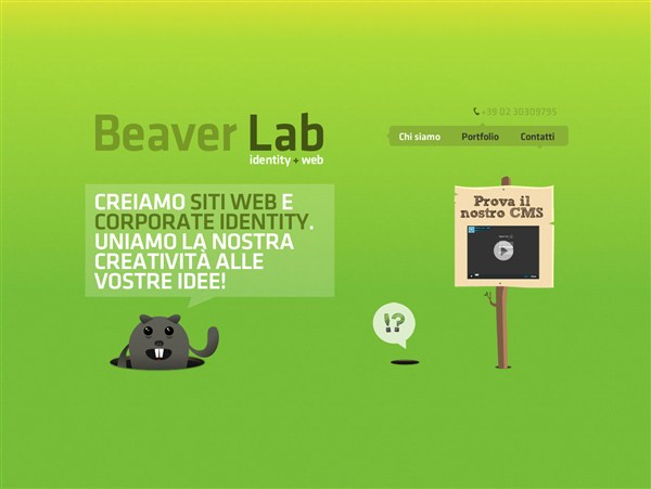 beaver lab 30+ Awe Inspiring One Page Websites