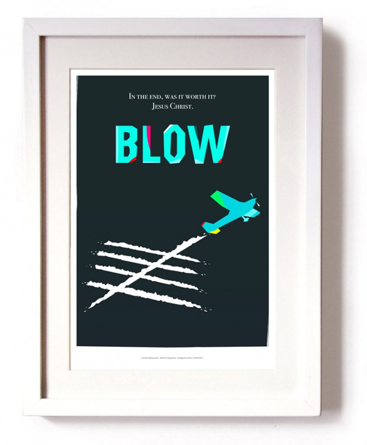 blow frame 750x910 BLOW   Limited edition by Rocco Malatesta