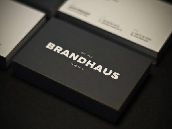 Business Cards with Big, Bold Typography card 1 Business Cards with Big, Bold Typography