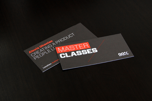 Business Cards with Big, Bold Typography card 4 Business Cards with Big, Bold Typography