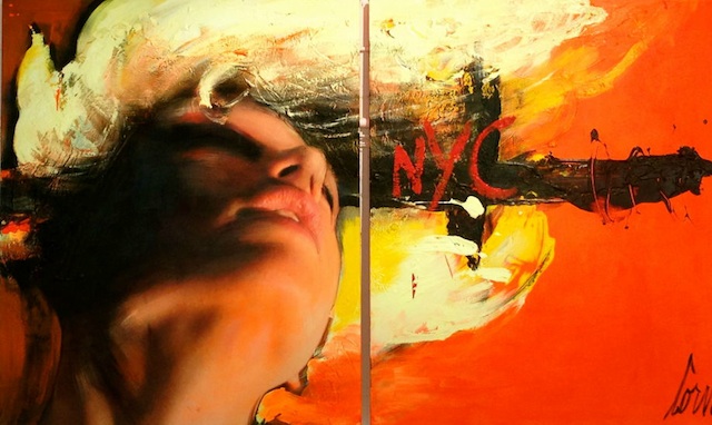 corno studio paintings 01 Expressionist Paintings by Johanne Corno