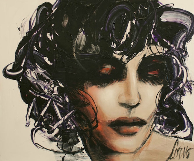 corno studio paintings 03 Expressionist Paintings by Johanne Corno