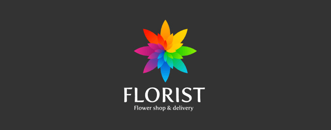 creative flower themed logo design9 30 Creative Flower themed logo design examples for your inspiration
