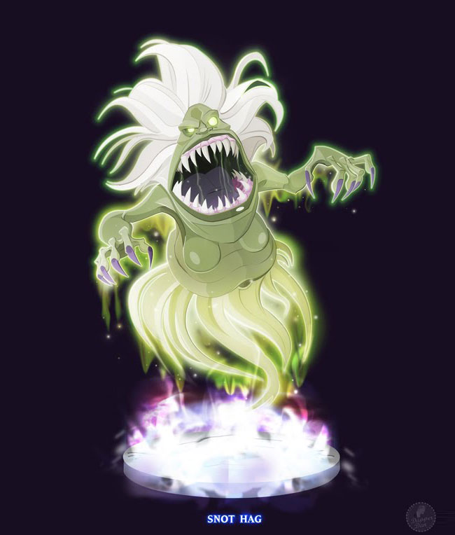 Ghostly Ghostbusters ghostbuster monster snot hag schoening Ghostly Ghostbusters