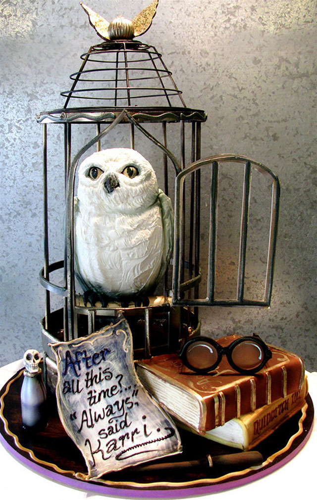 Harry Potter Hedwig Cake hedwig Harry Potter Hedwig Cake