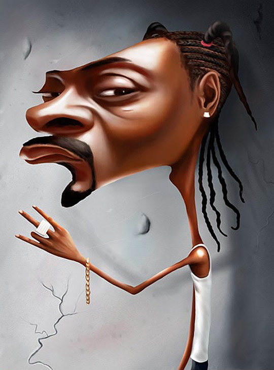 i1a167 Celebrity caricatures