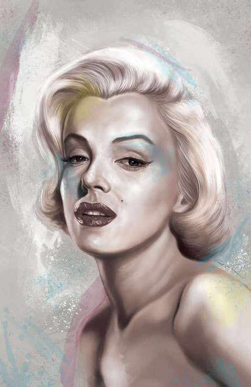 i1a241 Portrait Illustrations by Marco Calcinaro