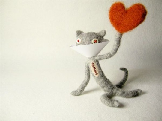 Felt Sculptures and more by Hine Mizushima i1a277 Felt Sculptures and more by Hine Mizushima