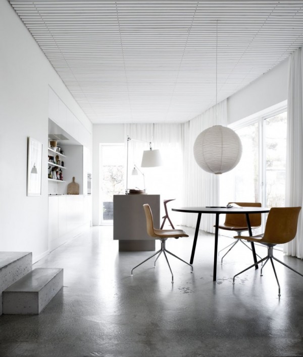 i1a4 Beautiful Danish Home Interior Contrasts