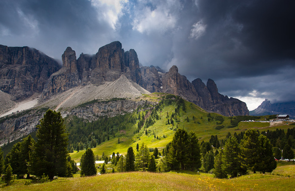 i1a55 Dolomites After Storm
