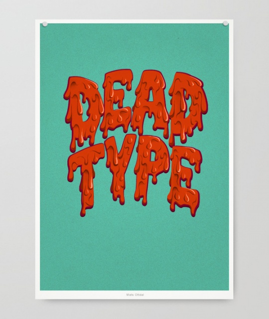i1b133 Amazing Typography by Mats Ottdal