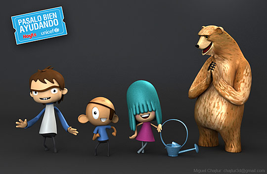Cool 3D Cartoon Characters i1b160 Cool 3D Cartoon Characters