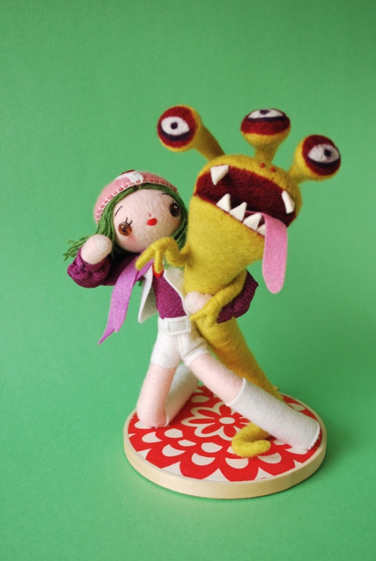 Felt Sculptures and more by Hine Mizushima i1b266 Felt Sculptures and more by Hine Mizushima