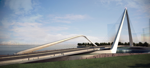 Infinity Loop Bridge by 10 DESIGN i1c113 Infinity Loop Bridge by 10 DESIGN