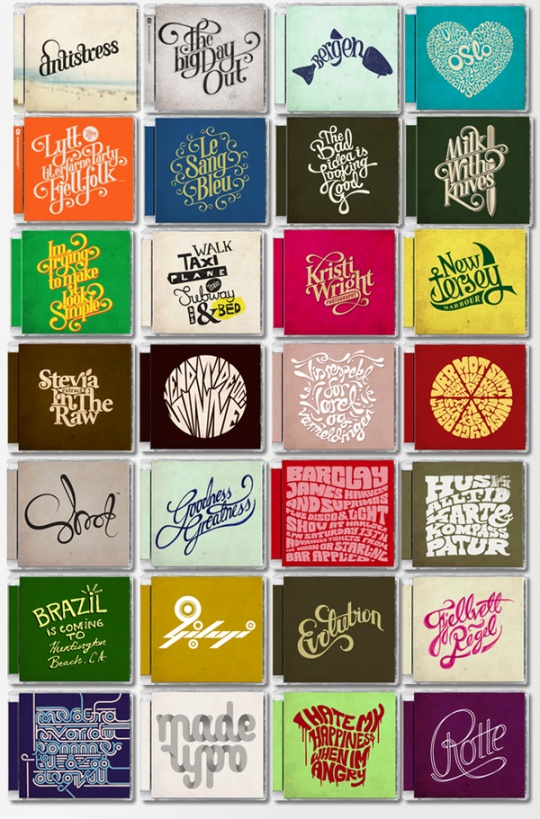 i1c129 Amazing Typography by Mats Ottdal