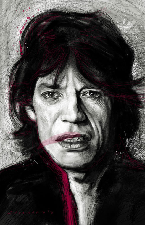 i1c225 Portrait Illustrations by Marco Calcinaro