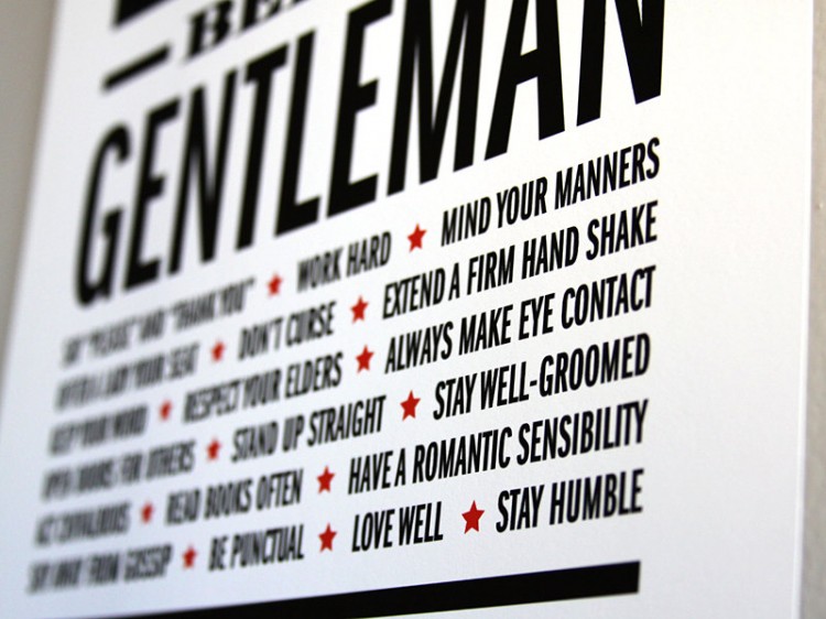 The rules to always being a gentleman. il fullxfull.304264640 750x562 The rules to always being a gentleman.