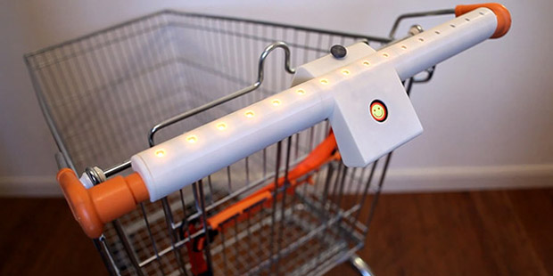 Lambent Shopping Trolley Handle, a smart shopping trolley Lambent Shopping Trolley Handle, a smart shopping trolley