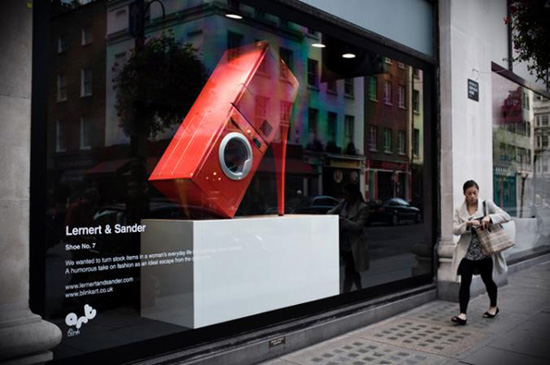 lernert sander wasmachine2 Selfridges Shoe Gallerie by Lernert & Sander
