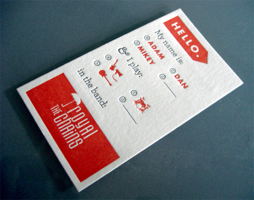 Beautiful Examples of Letterpress Business Card Designs letterpress business card Beautiful Examples of Letterpress Business Card Designs