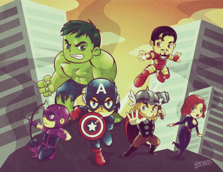 Mini Avengers Martin Erws mini avengers1 750x579 Mini Avengers Martin Erws