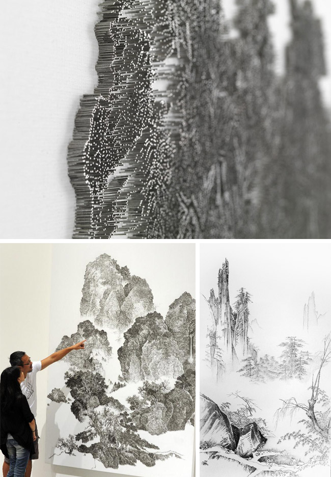 Mosquito Nail Landscape Paintings nail paintings Mosquito Nail Landscape Paintings