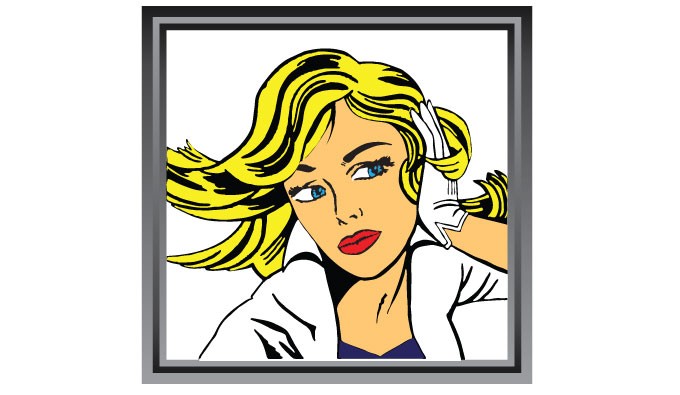 5 Free Detailed Vectors To Download pop art girl vector 2 5 Free Detailed Vectors To Download