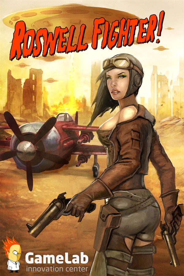 20+ Retro Video Games Posters roswell fighter poster 20+ Retro Video Games Posters