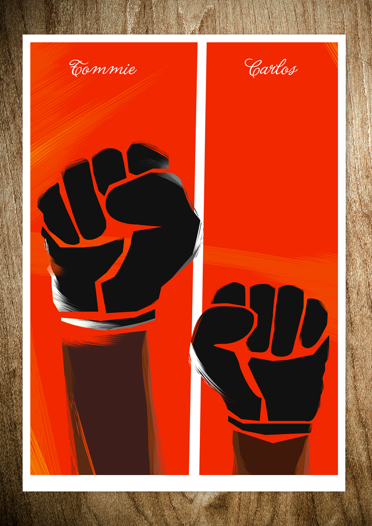 TOMMIE & CARLOS Black Power by Rocco Malatesta tommiecarlos TOMMIE & CARLOS Black Power by Rocco Malatesta