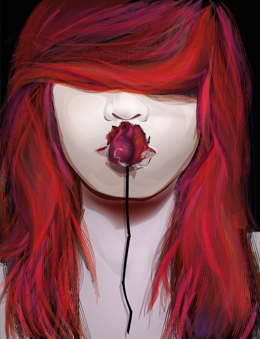 Jaw dropping vector portrait Illustrations vec2 Jaw dropping vector portrait Illustrations